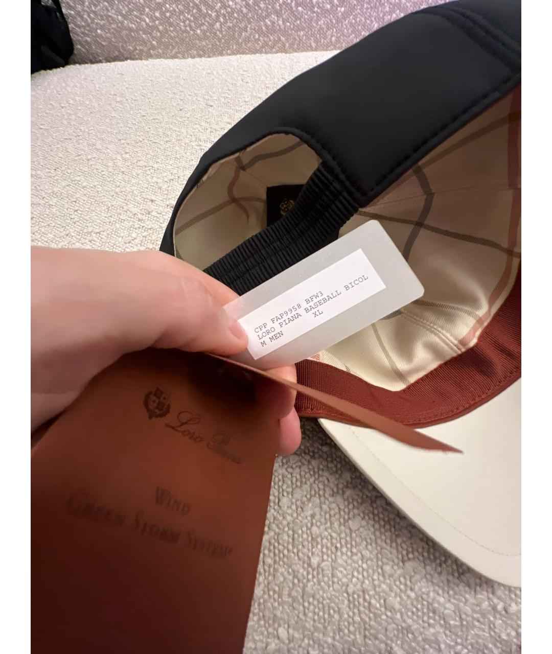 LORO PIANA Черная кепка/бейсболка, фото 7