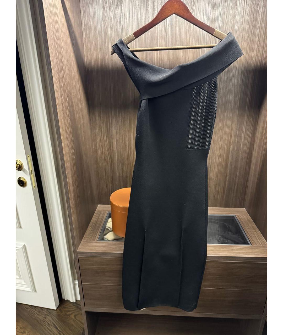 ROLAND MOURET Черное вечернее платье, фото 2