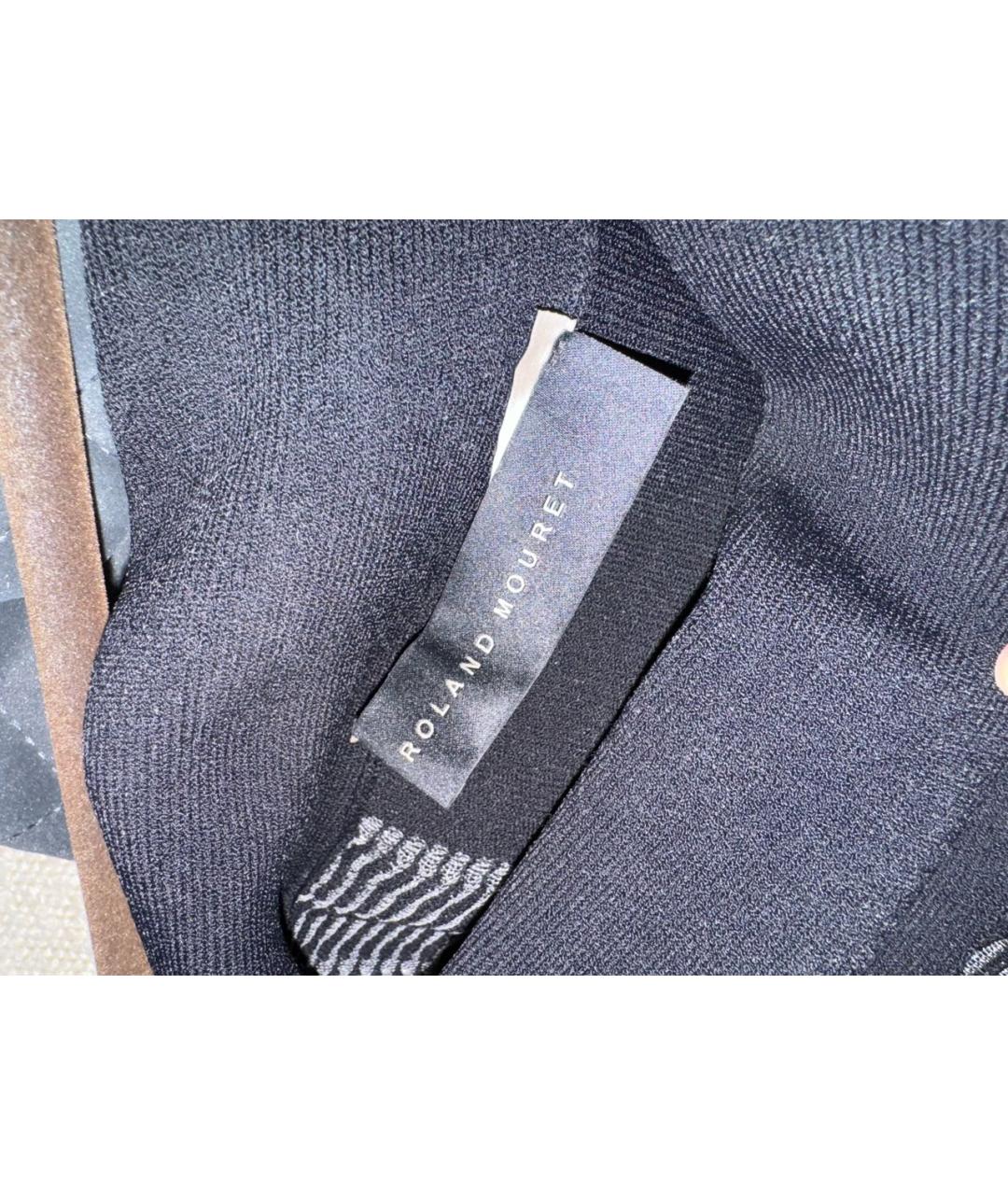 ROLAND MOURET Черное вечернее платье, фото 3