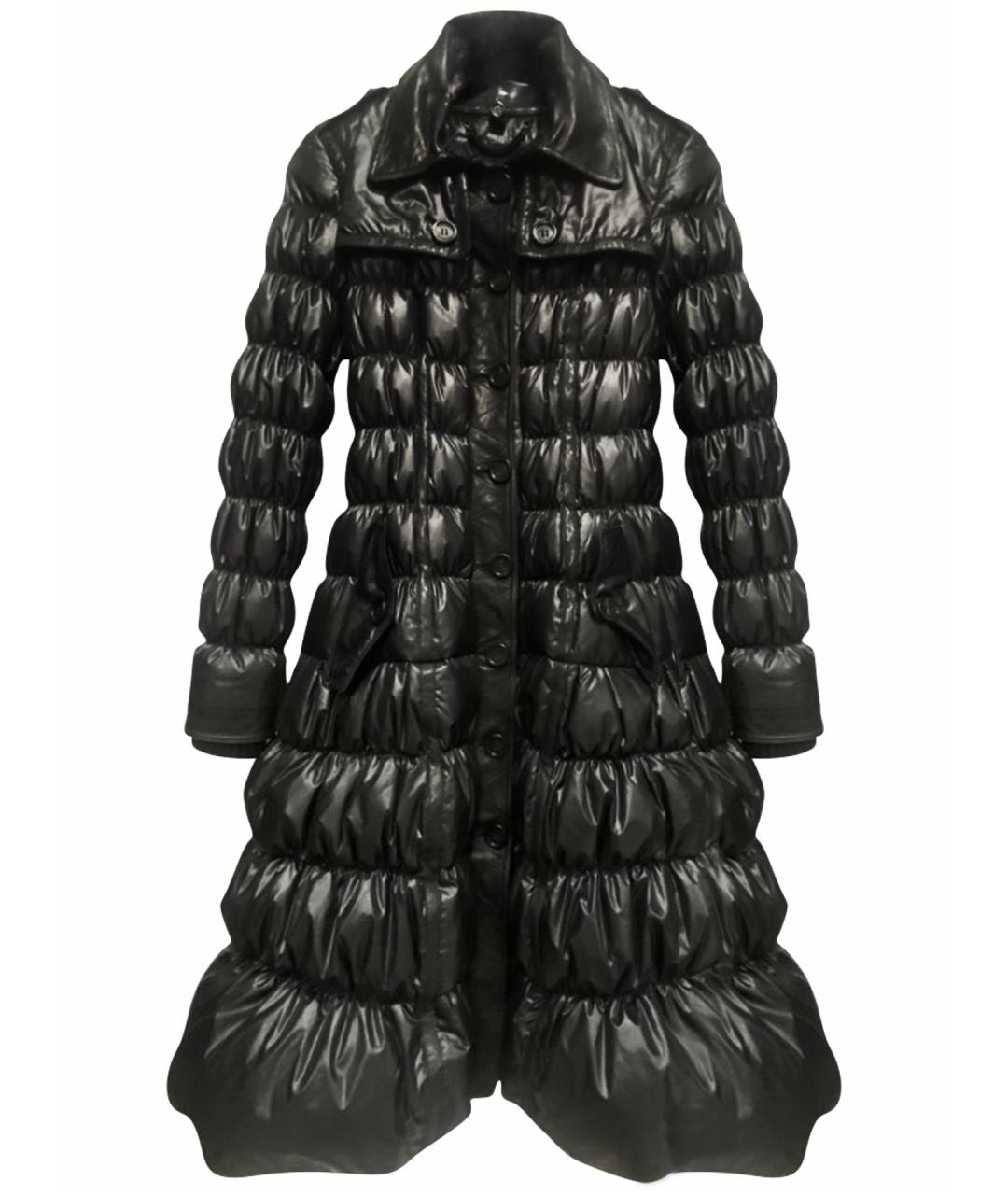 BURBERRY Черный полиэстеровый пуховик, фото 1