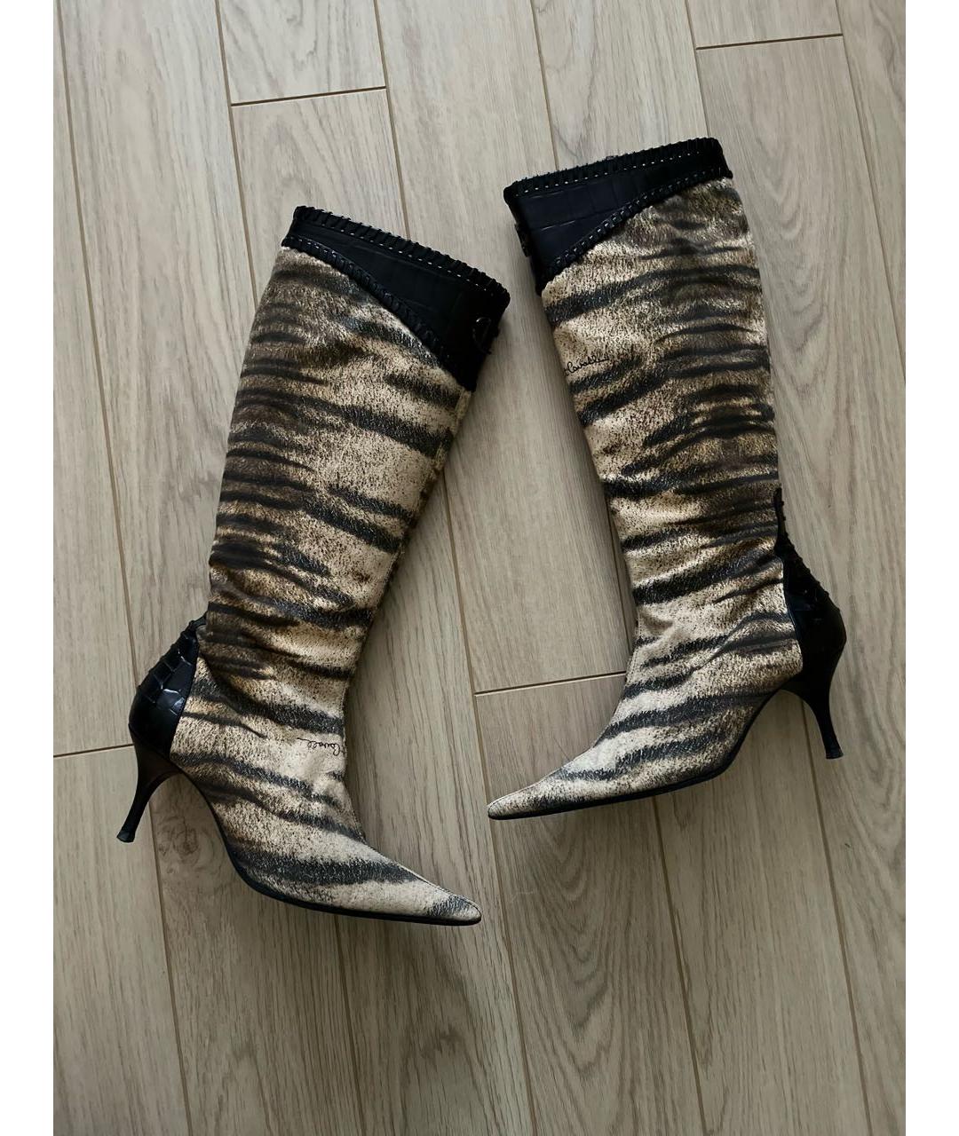 ROBERTO CAVALLI Мульти сапоги, фото 9