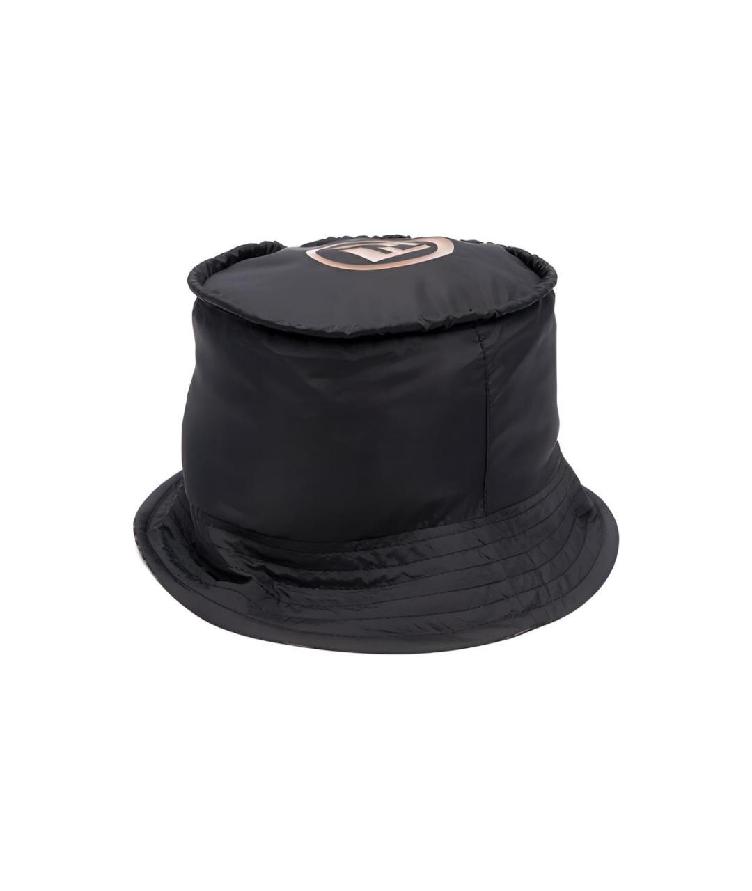 FENDI Черная синтетическая шапка, фото 2