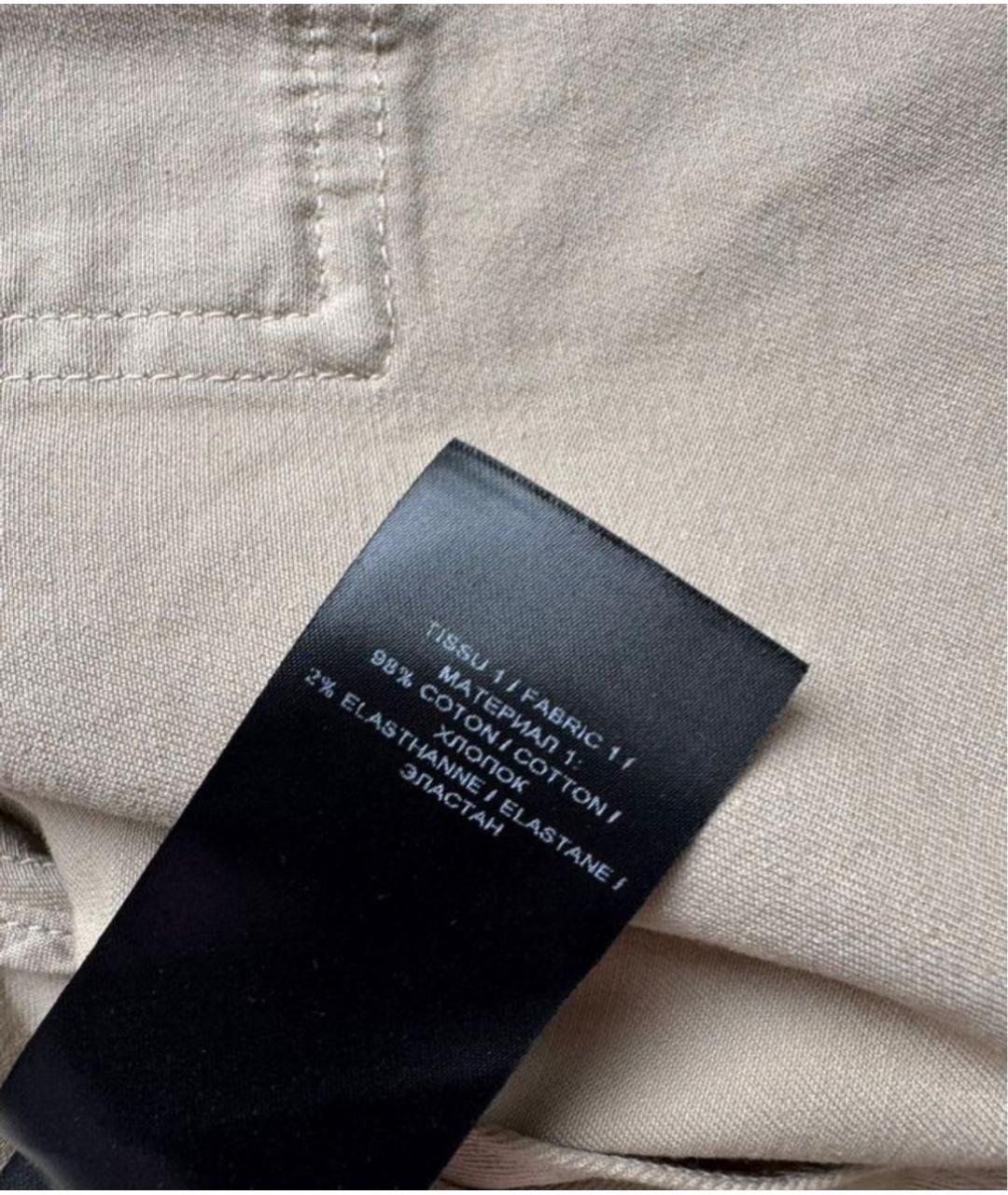 BALMAIN Бежевый деним жакет/пиджак, фото 7