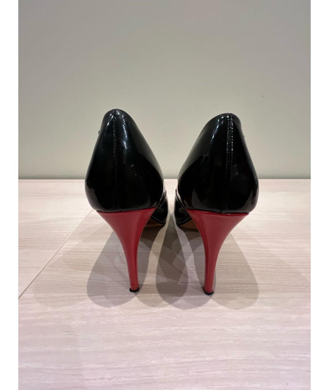 CALVIN KLEIN Мульти туфли из лакированной кожи, фото 3