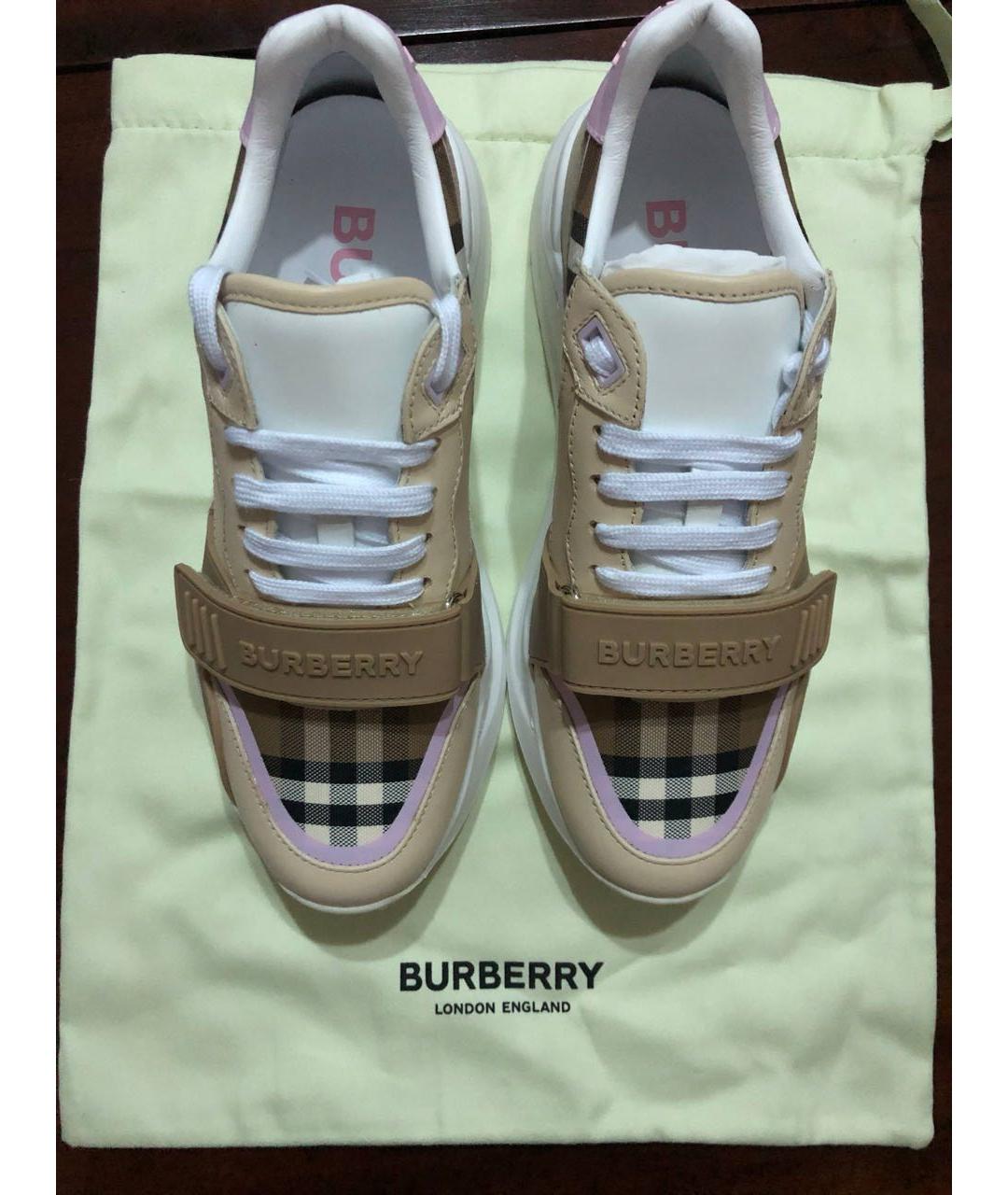 BURBERRY Мульти кроссовки, фото 2