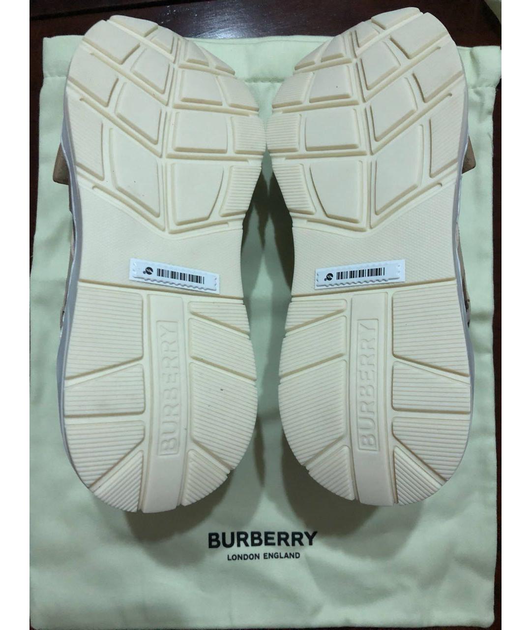 BURBERRY Мульти кроссовки, фото 4