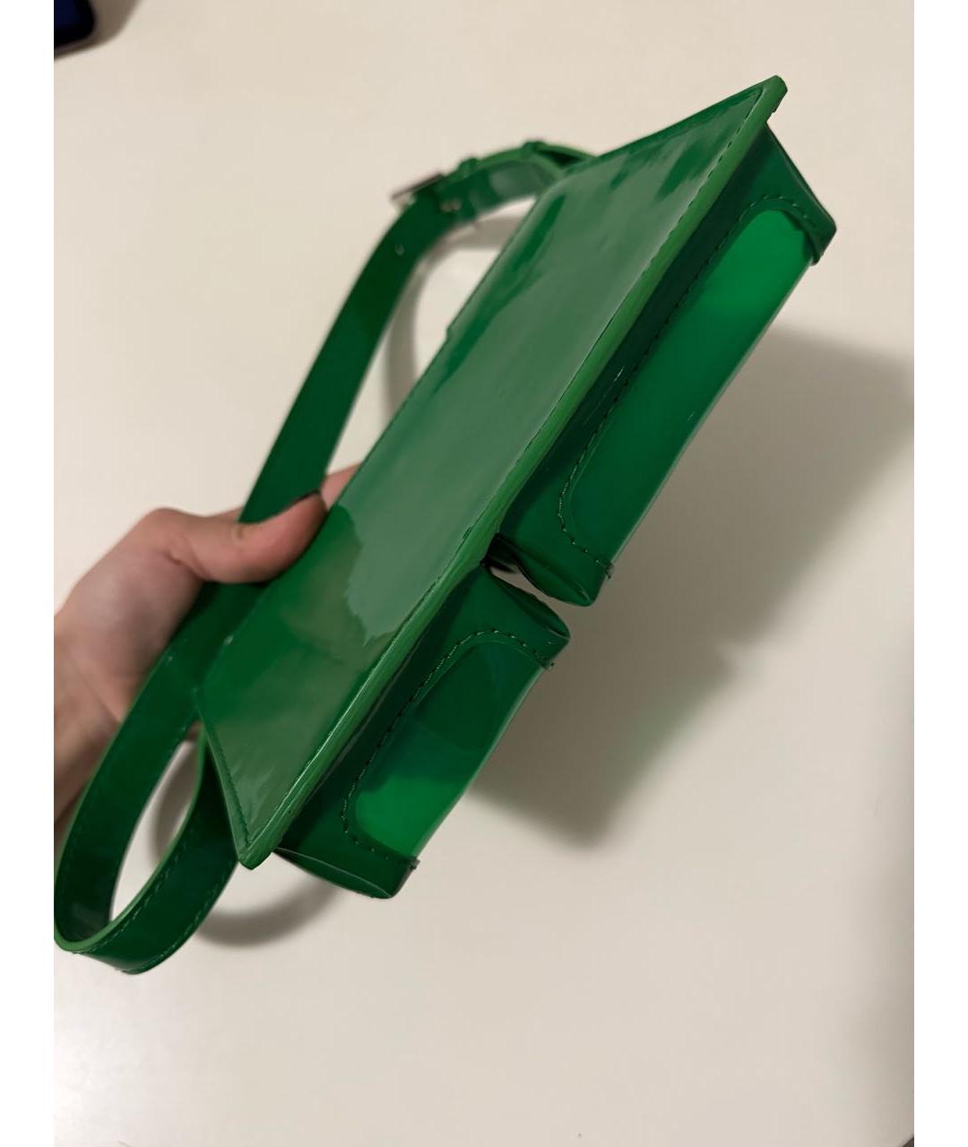 BY FAR Зеленая сумка через плечо, фото 6
