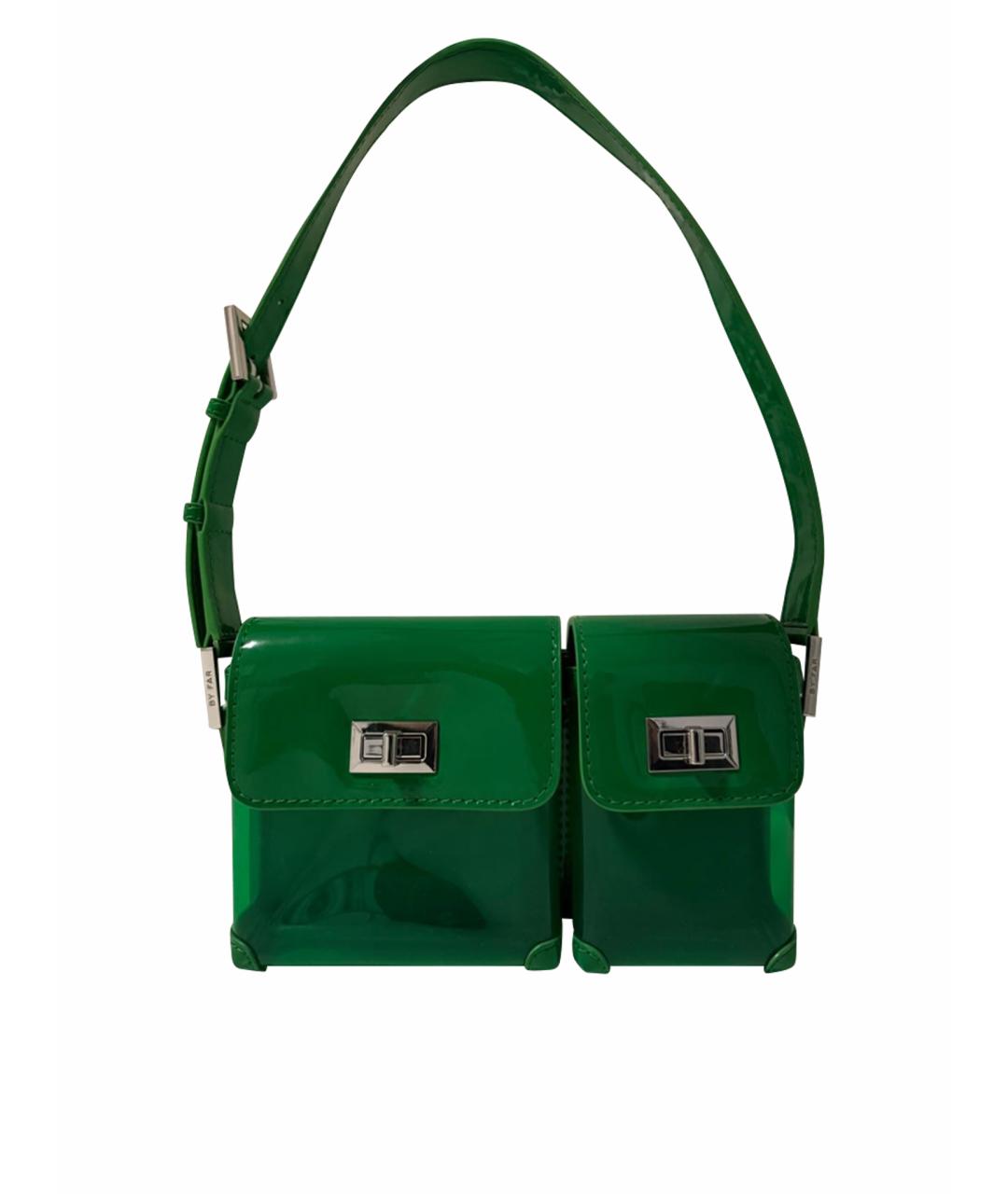 BY FAR Зеленая сумка через плечо, фото 1