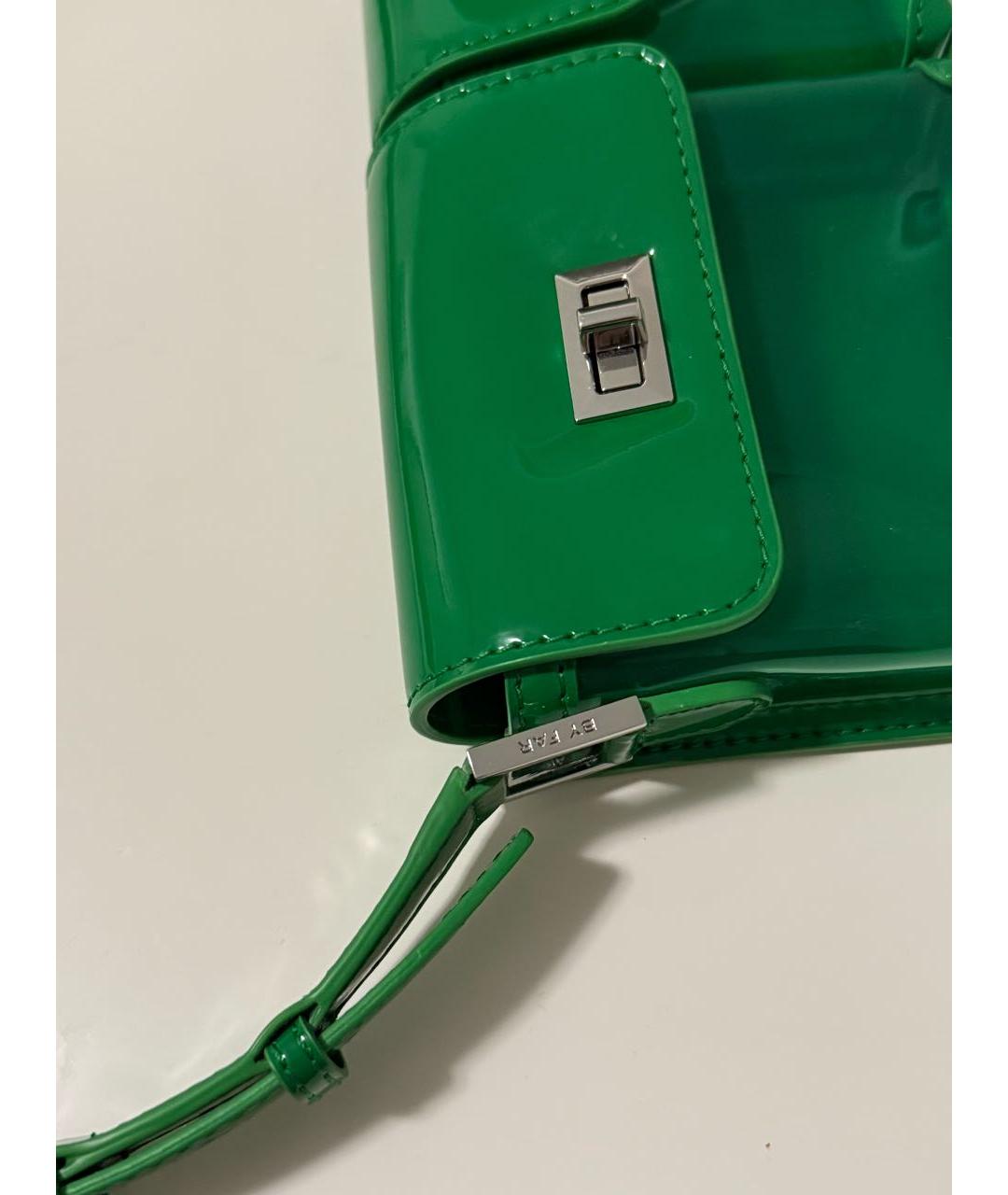 BY FAR Зеленая сумка через плечо, фото 4