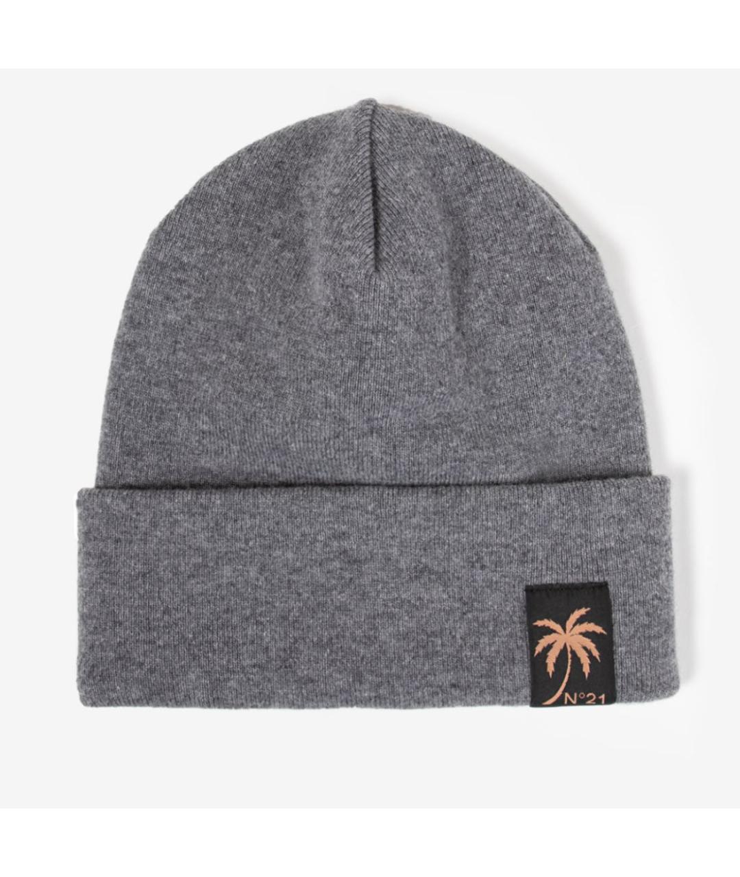 NO. 21 Серая шерстяная шапка, фото 9