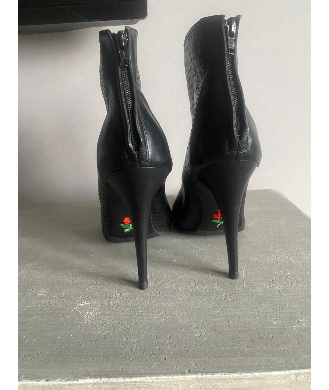 CAREL Черные кожаные ботильоны, фото 2