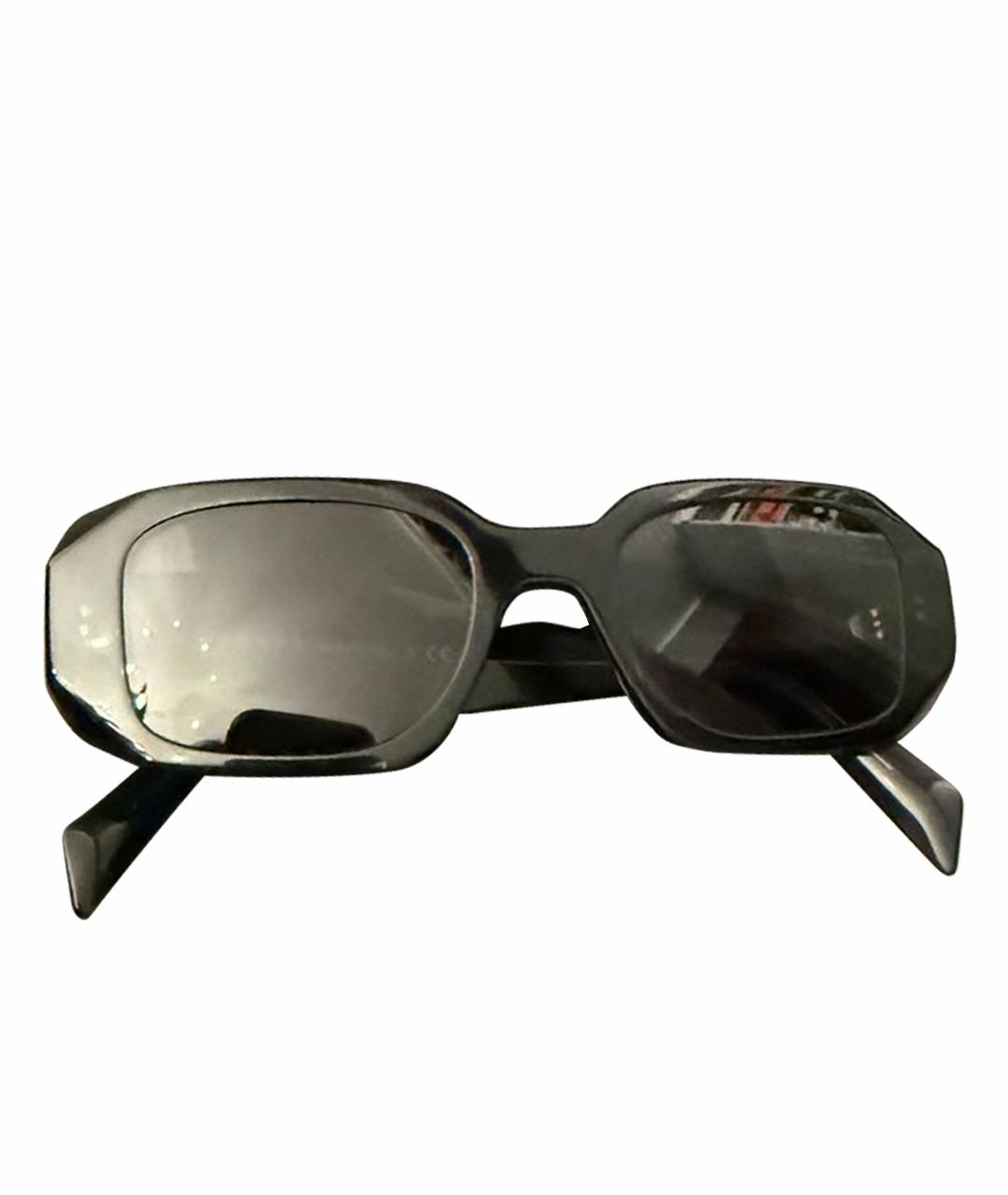 PRADA Фиолетовые пластиковые солнцезащитные очки, фото 1