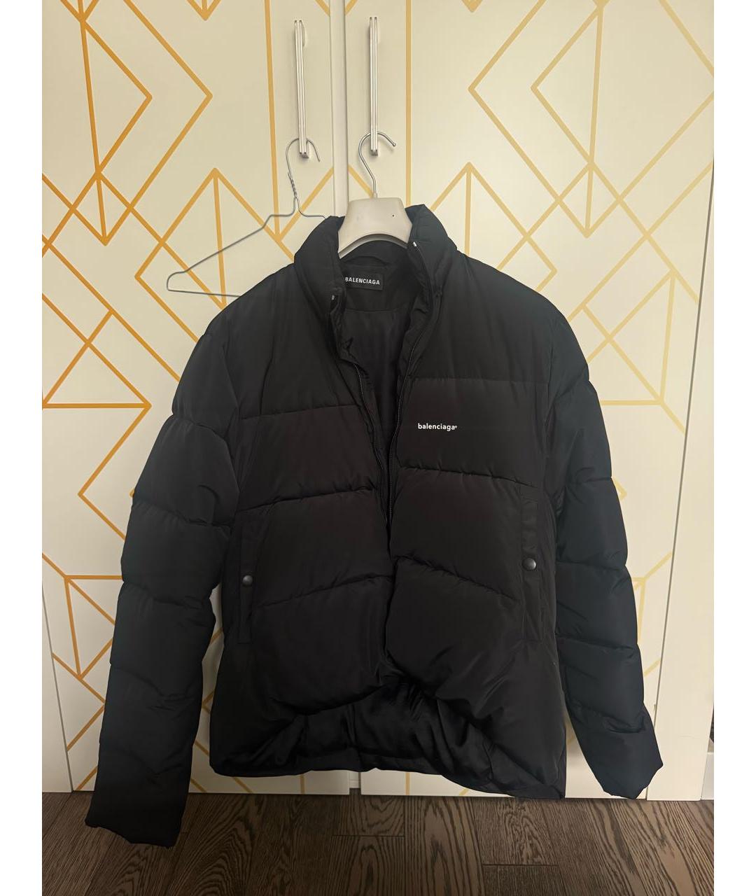 BALENCIAGA Черный пуховик, фото 9