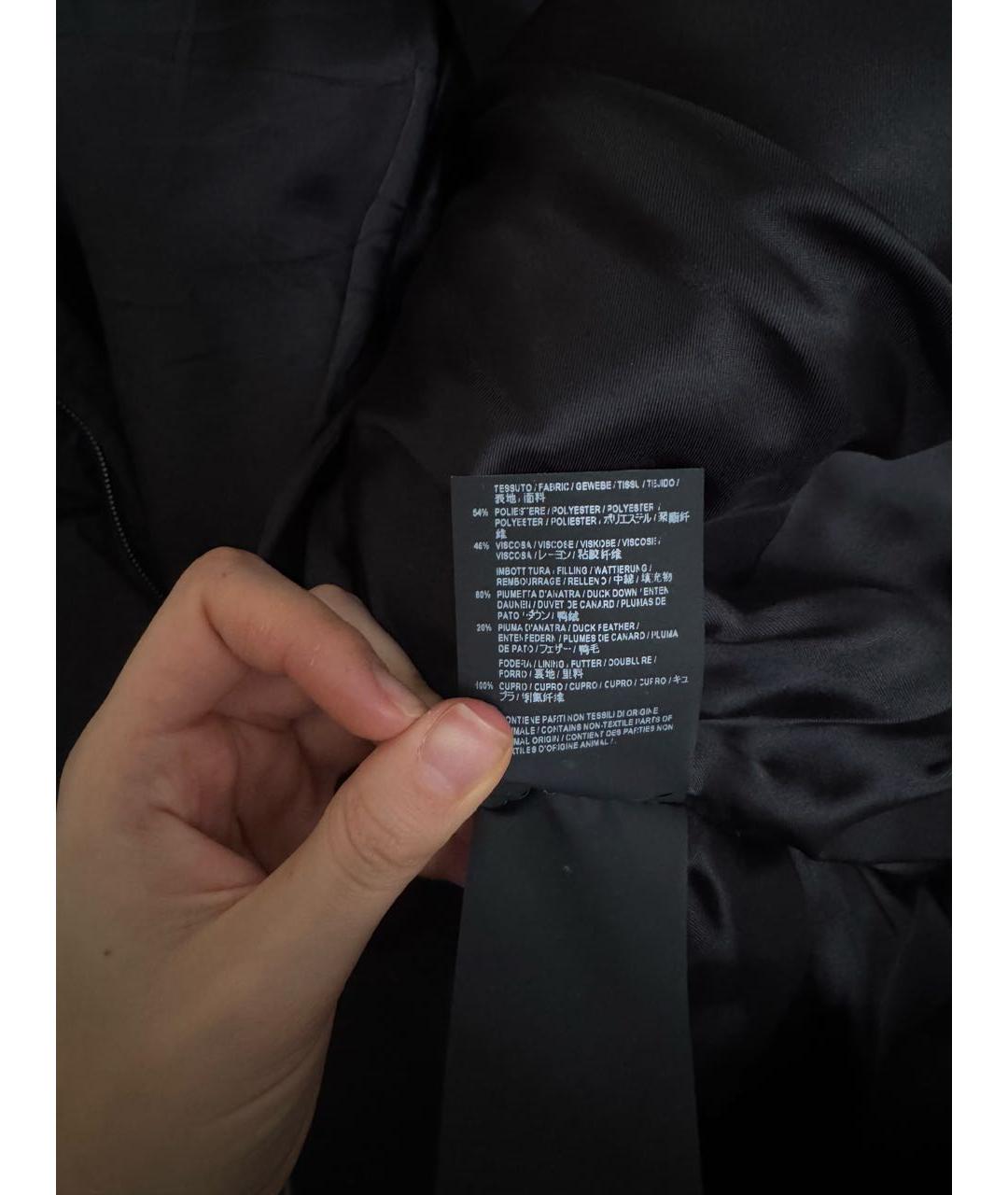 BALENCIAGA Черный пуховик, фото 6