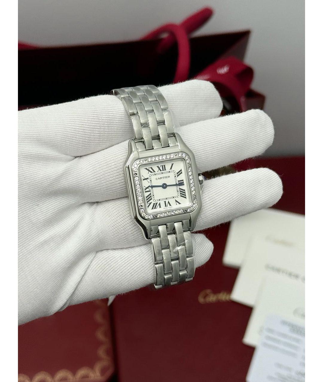 CARTIER Серебряные часы, фото 2