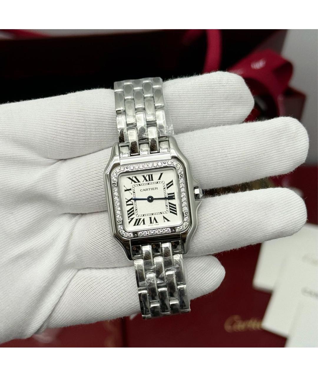 CARTIER Серебряные часы, фото 8