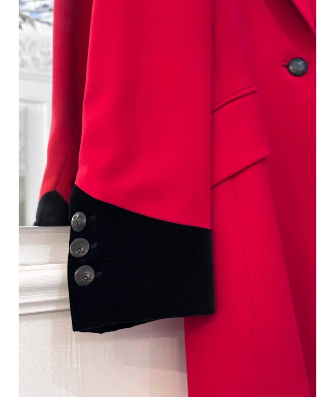 ESCADA Красный шерстяной жакет/пиджак, фото 2