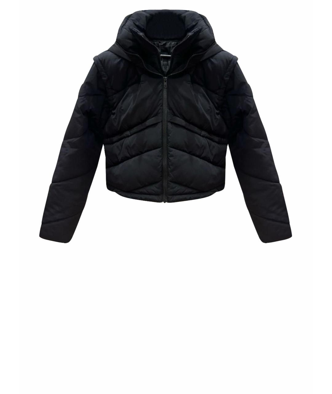 ALO YOGA Черная полиэстеровая куртка, фото 1