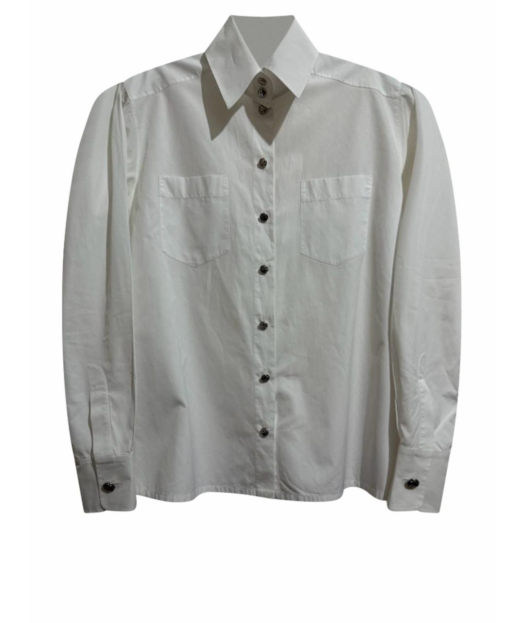 CHANEL Белая хлопковая рубашка, фото 1