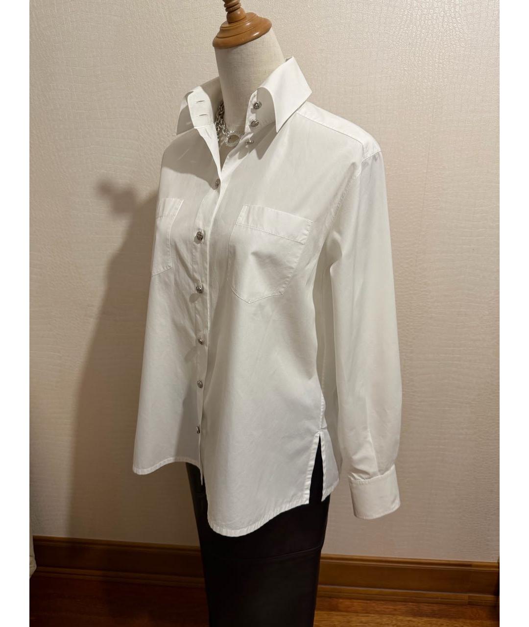CHANEL Белая хлопковая рубашка, фото 7