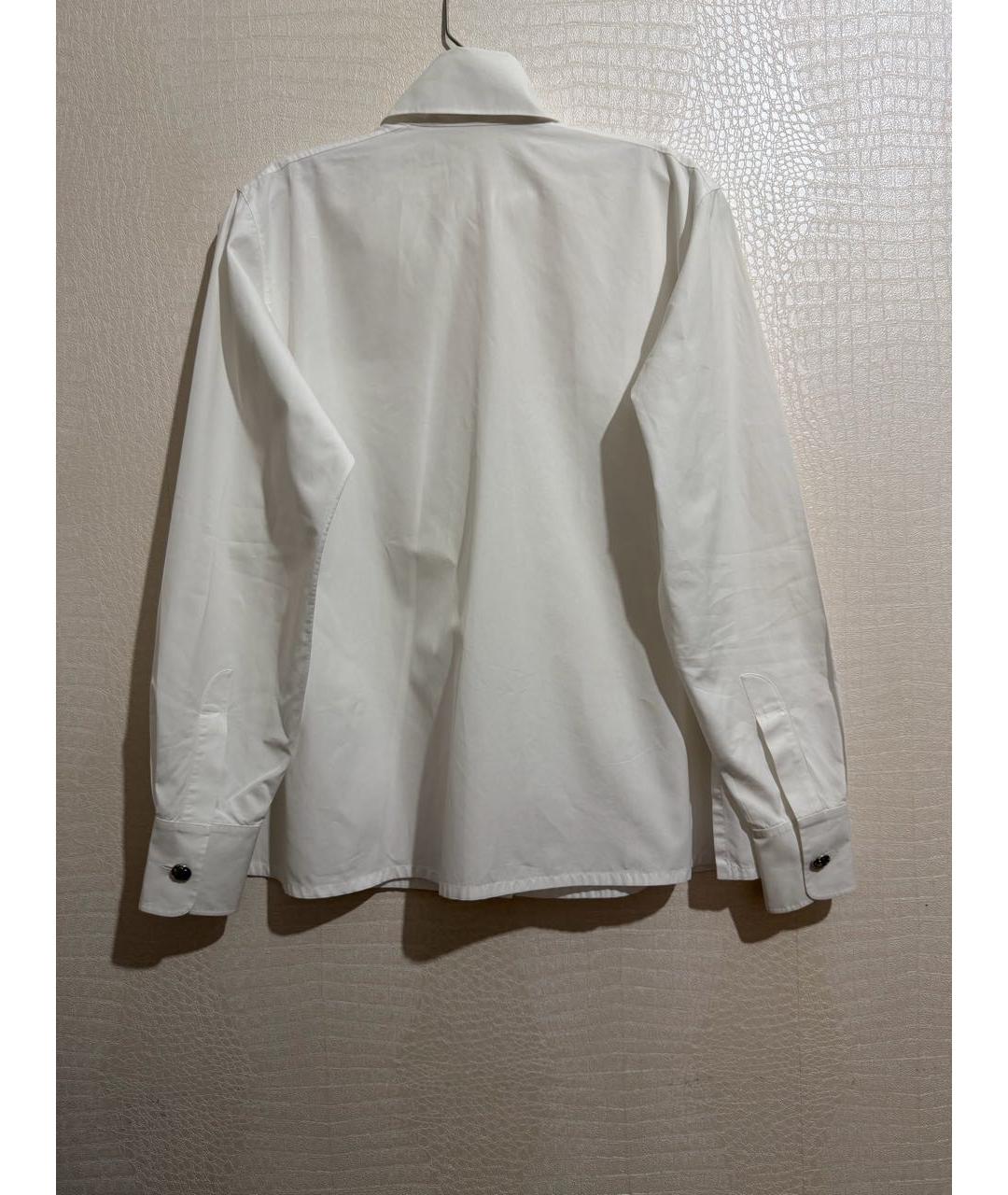CHANEL Белая хлопковая рубашка, фото 2