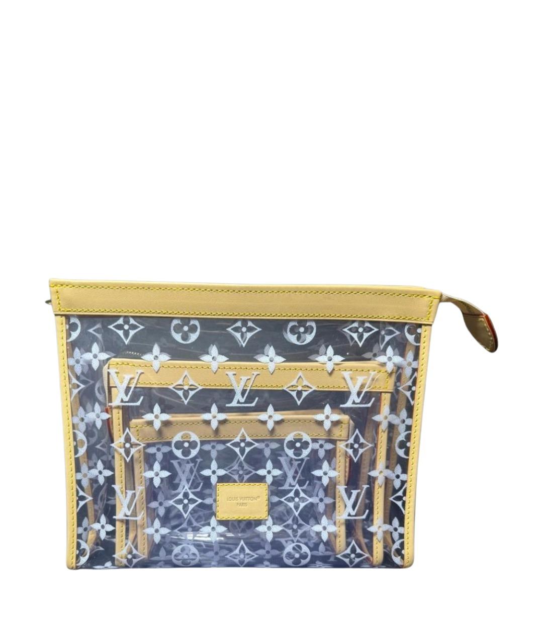 LOUIS VUITTON Бежевая косметичка, фото 2