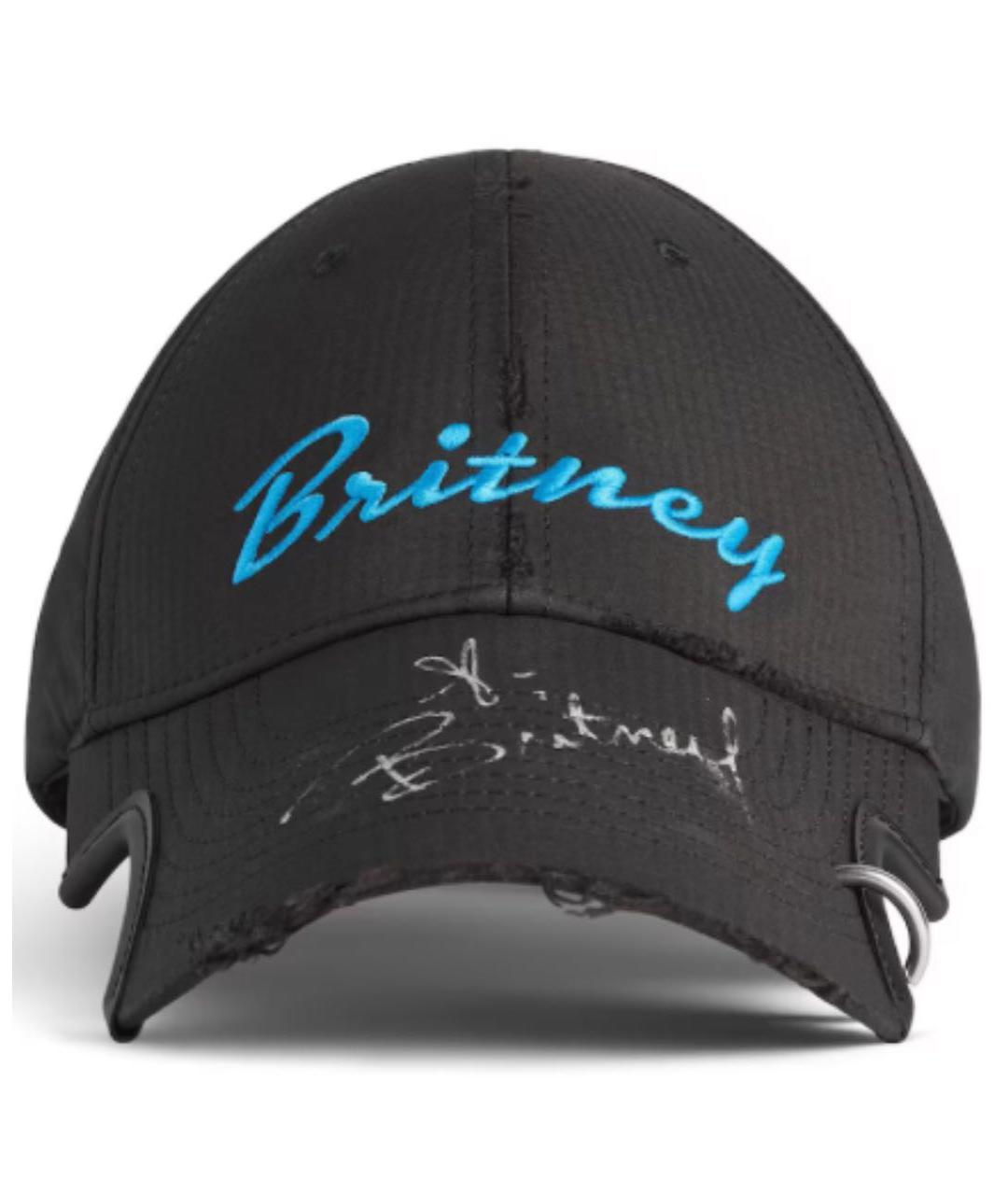 BALENCIAGA Черная хлопковая кепка/бейсболка, фото 5