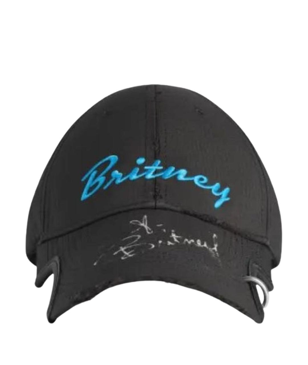 BALENCIAGA Черная хлопковая кепка/бейсболка, фото 2