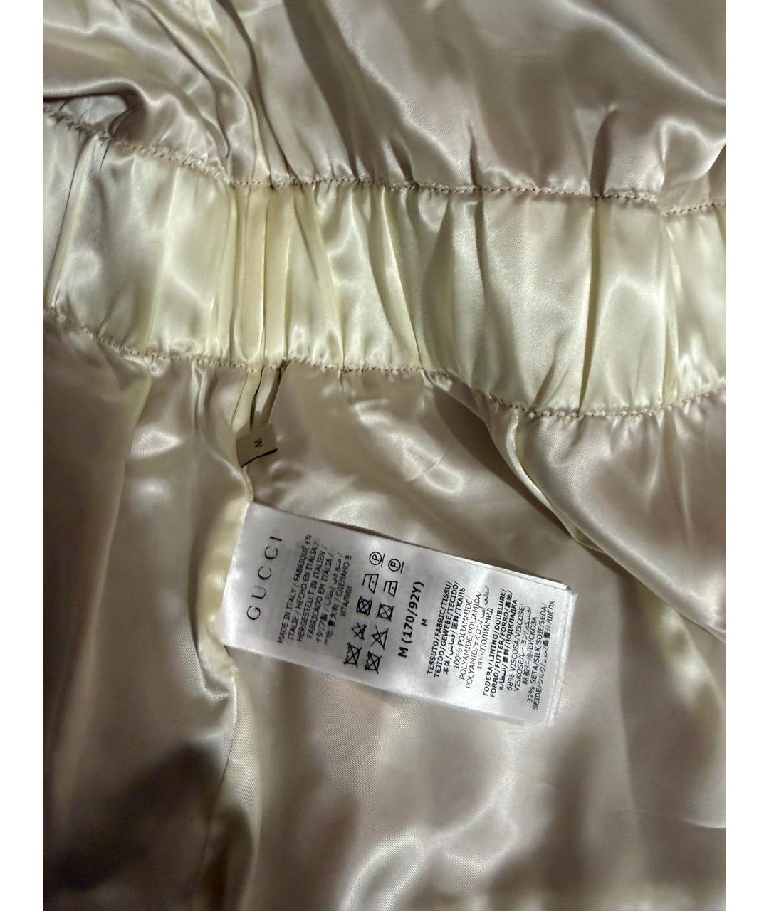 GUCCI Красный полиамидовый костюм с брюками, фото 4