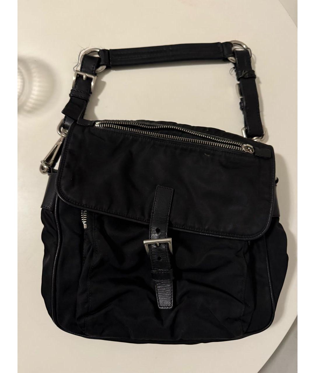 PRADA Черная сумка через плечо, фото 8