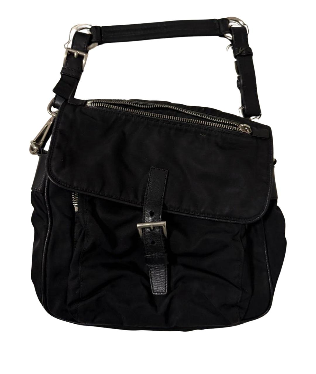 PRADA Черная сумка через плечо, фото 1