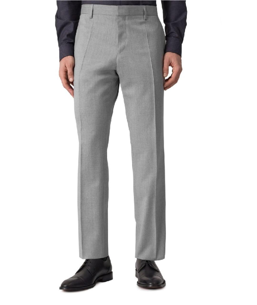 HUGO BOSS Серый классический костюм, фото 2