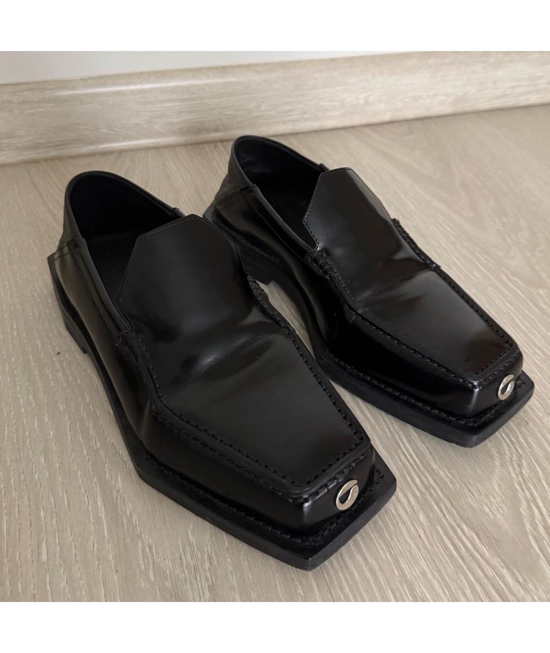 COPERNI Черные лоферы из лакированной кожи, фото 2