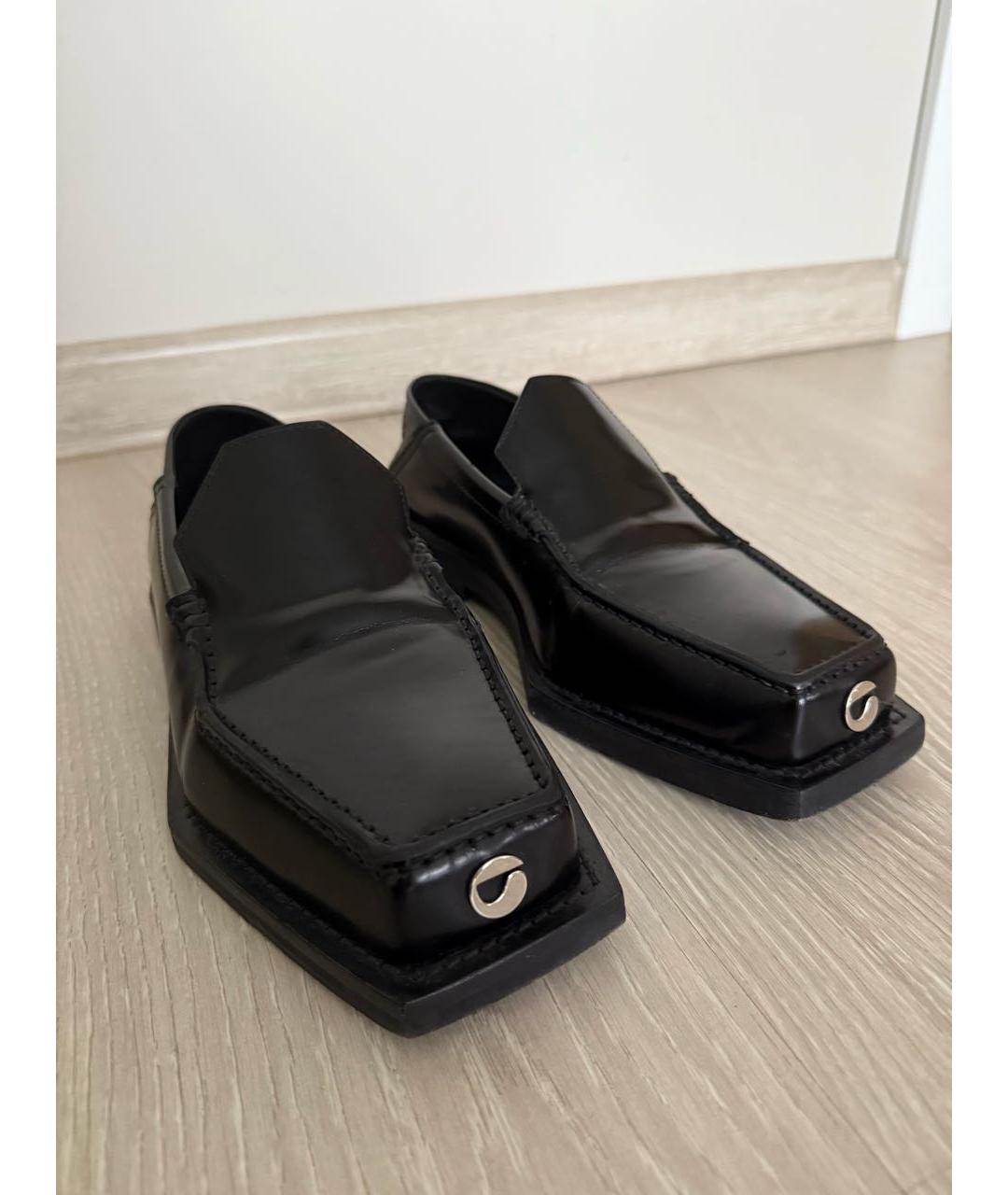 COPERNI Черные лоферы из лакированной кожи, фото 7