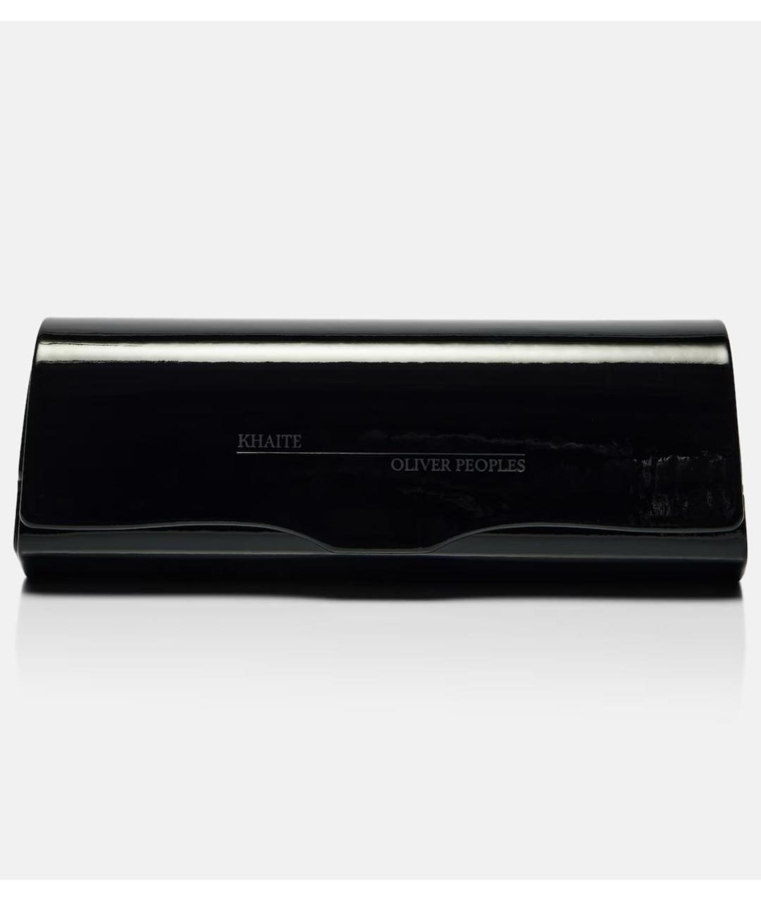 KHAITE Золотые металлические солнцезащитные очки, фото 4