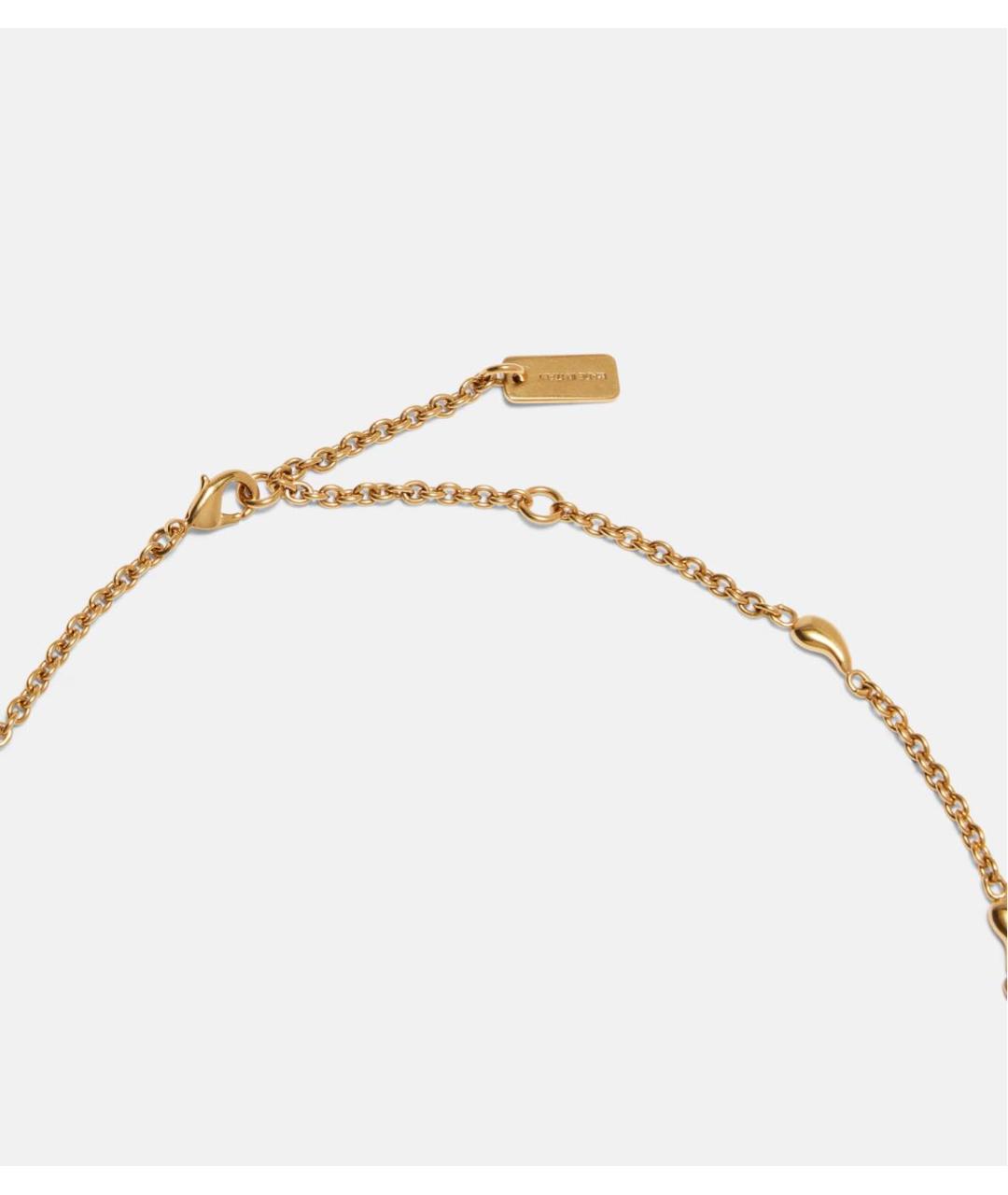 CHLOE Золотая латунная цепочка, фото 3