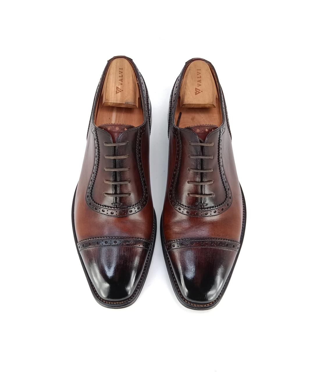 BALLY Коричневые кожаные туфли, фото 4