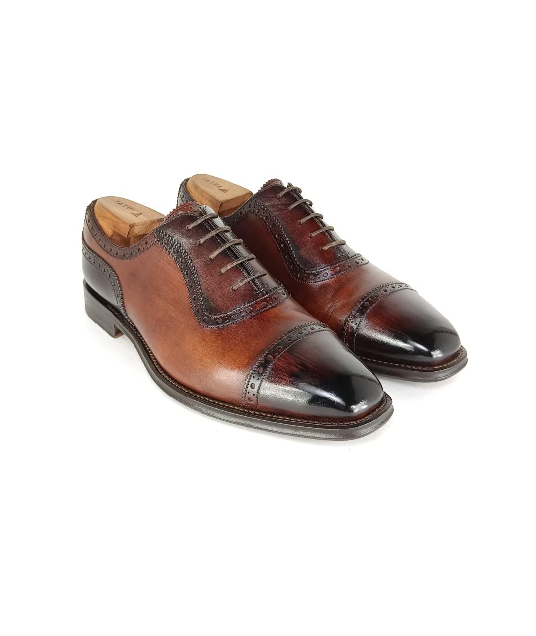 BALLY Коричневые кожаные туфли, фото 7