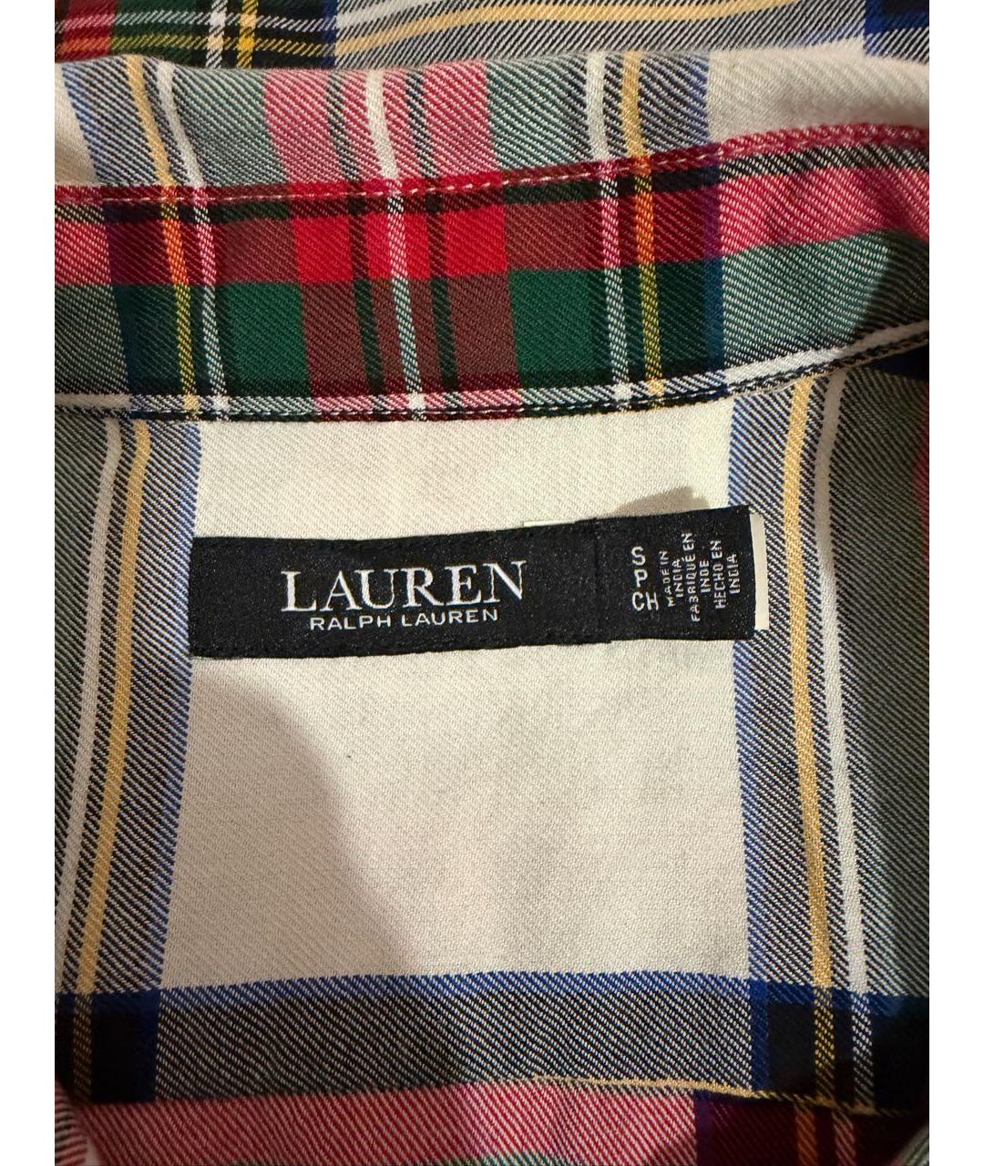 RALPH LAUREN COLLECTION Мульти хлопковая рубашка, фото 3