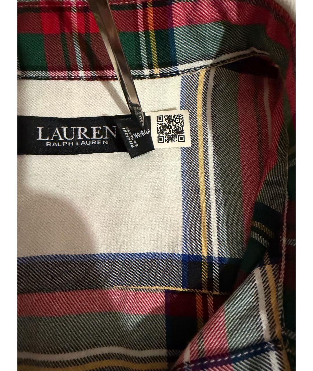 RALPH LAUREN COLLECTION Мульти хлопковая рубашка, фото 4