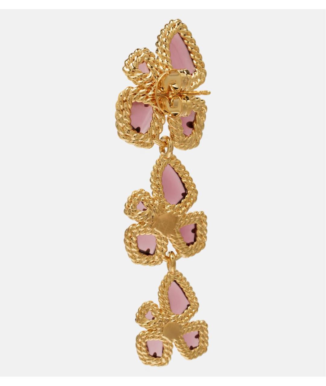 ZIMMERMANN Золотые латунные серьги, фото 3