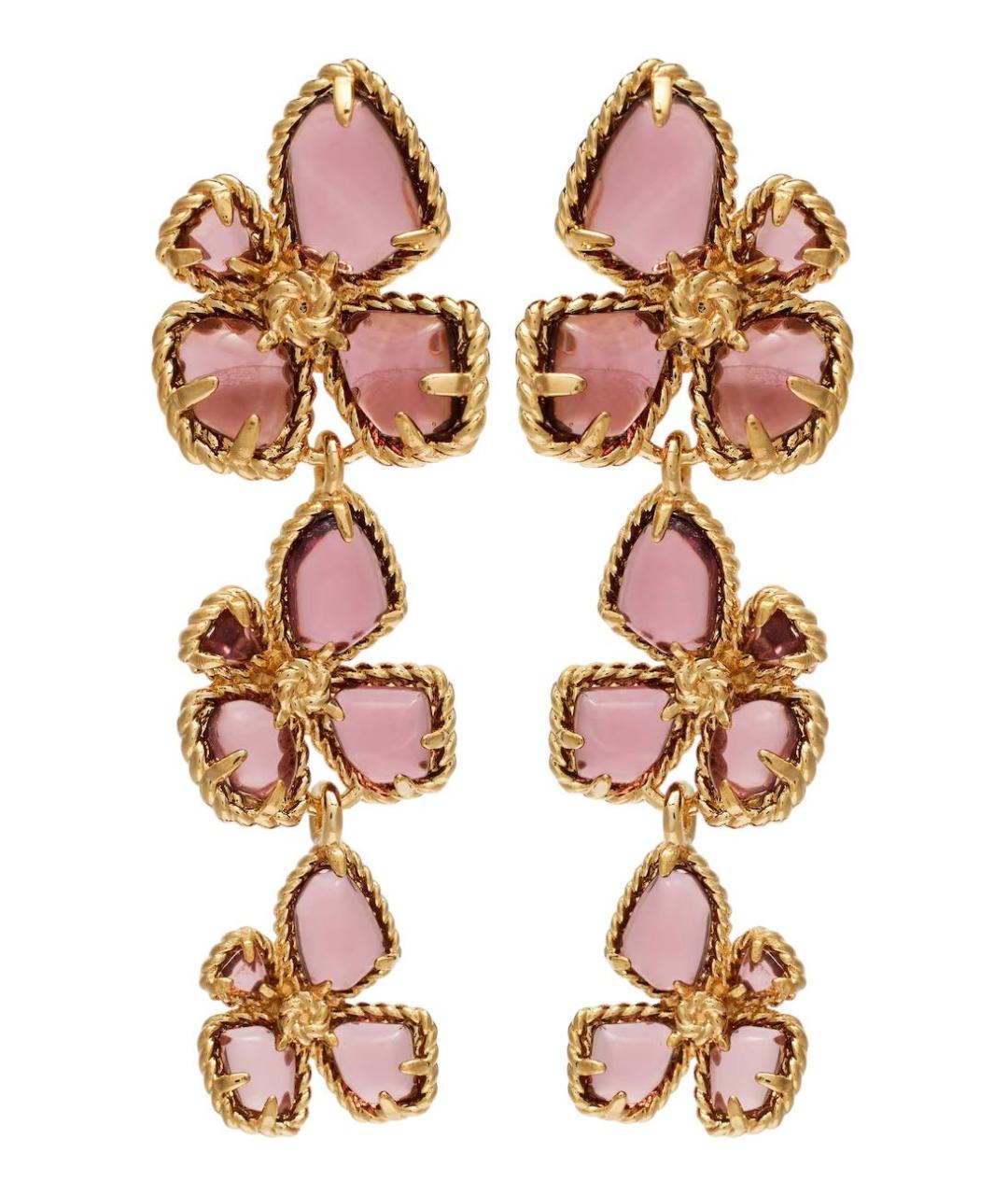 ZIMMERMANN Золотые латунные серьги, фото 1