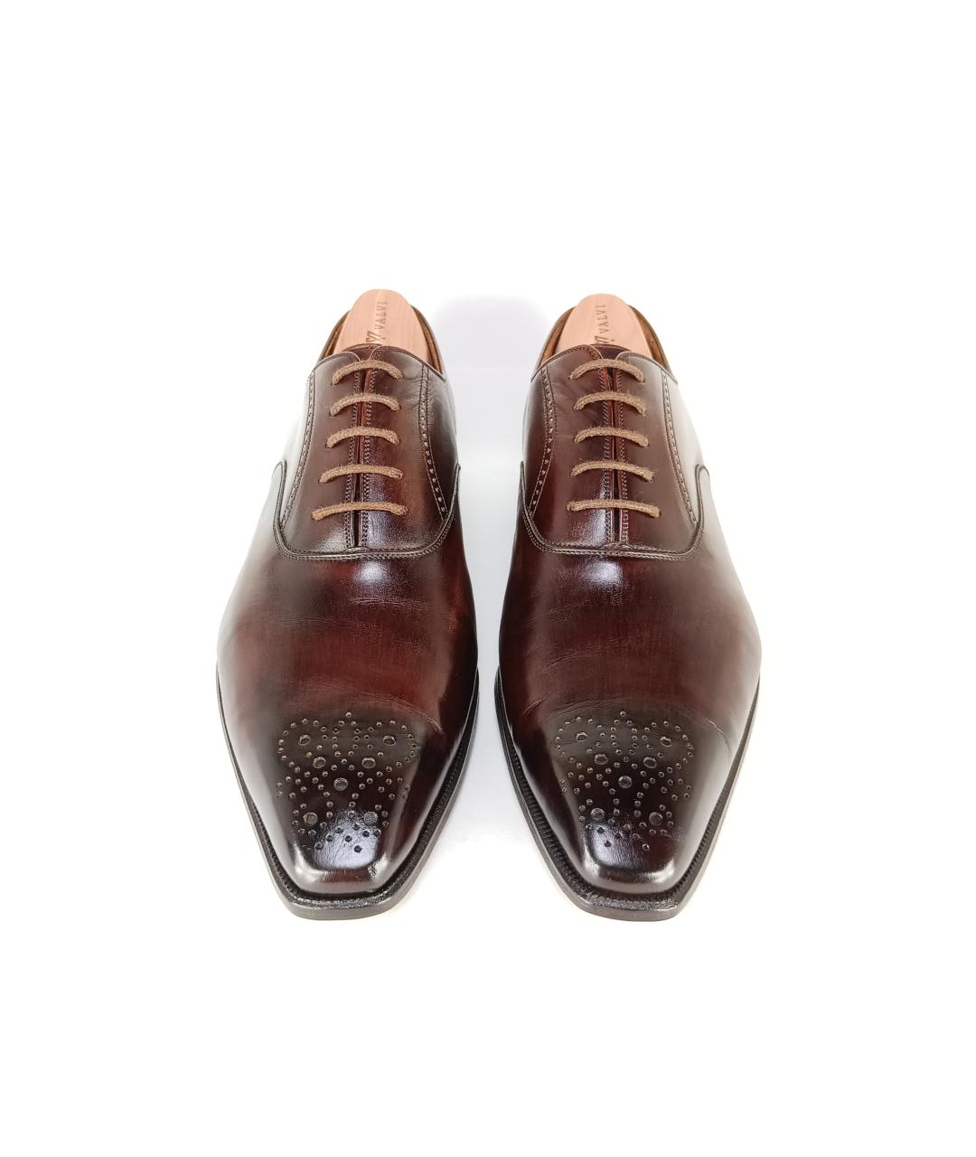 BRIONI Коричневые кожаные туфли, фото 6