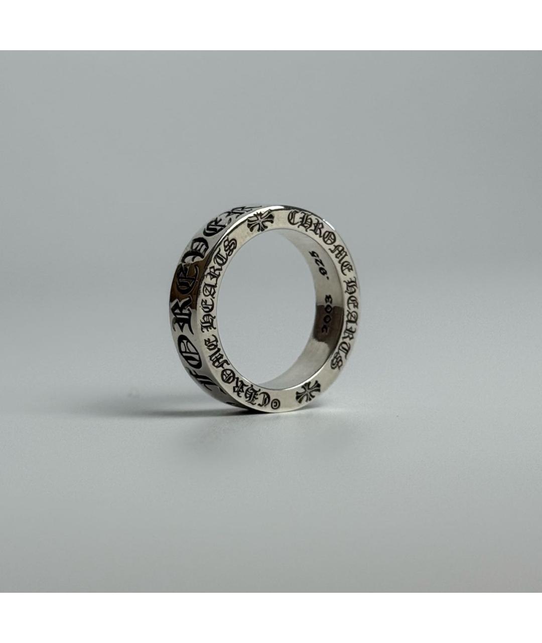 CHROME HEARTS Серебряное серебряное кольцо, фото 3