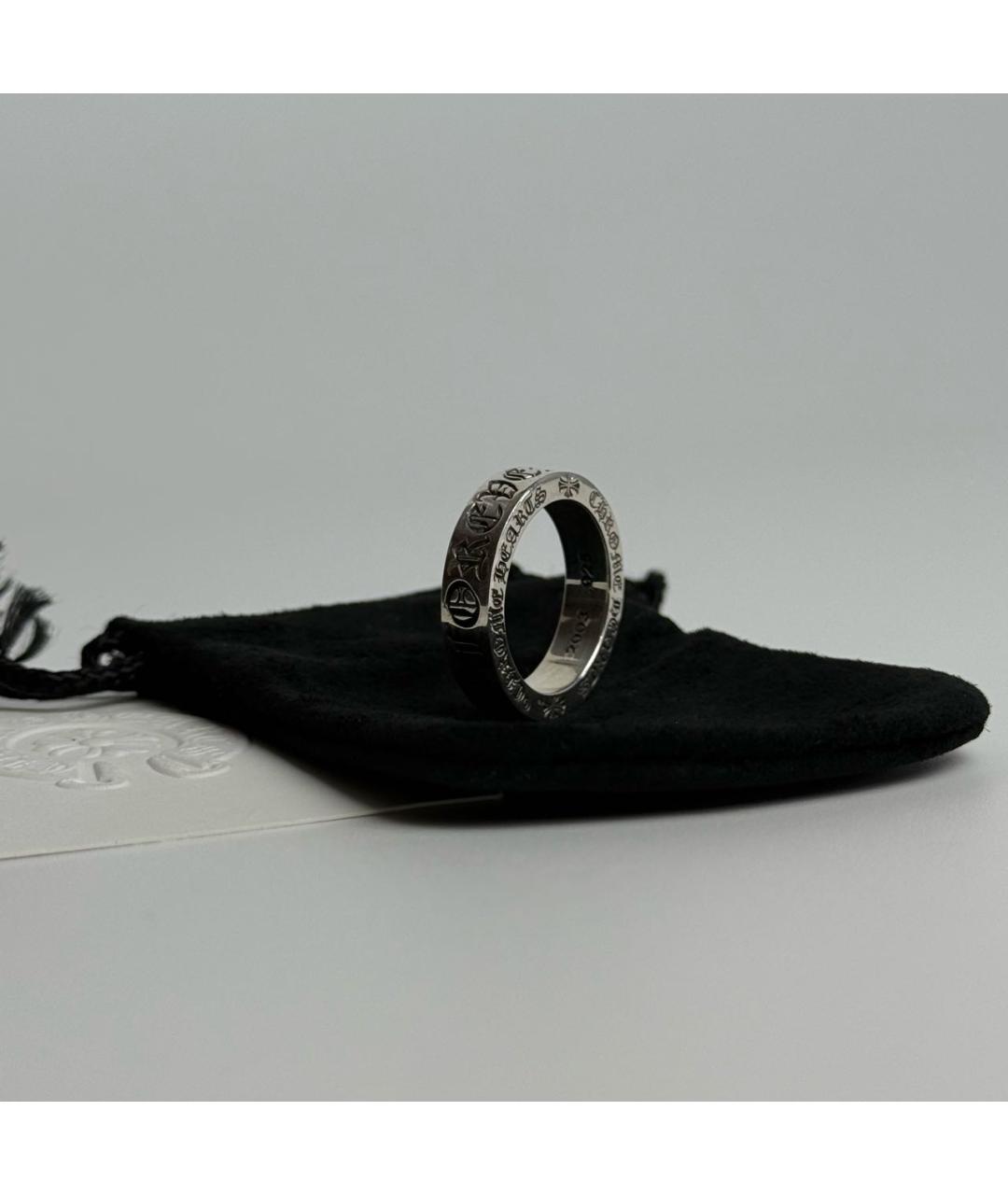 CHROME HEARTS Серебряное серебряное кольцо, фото 2