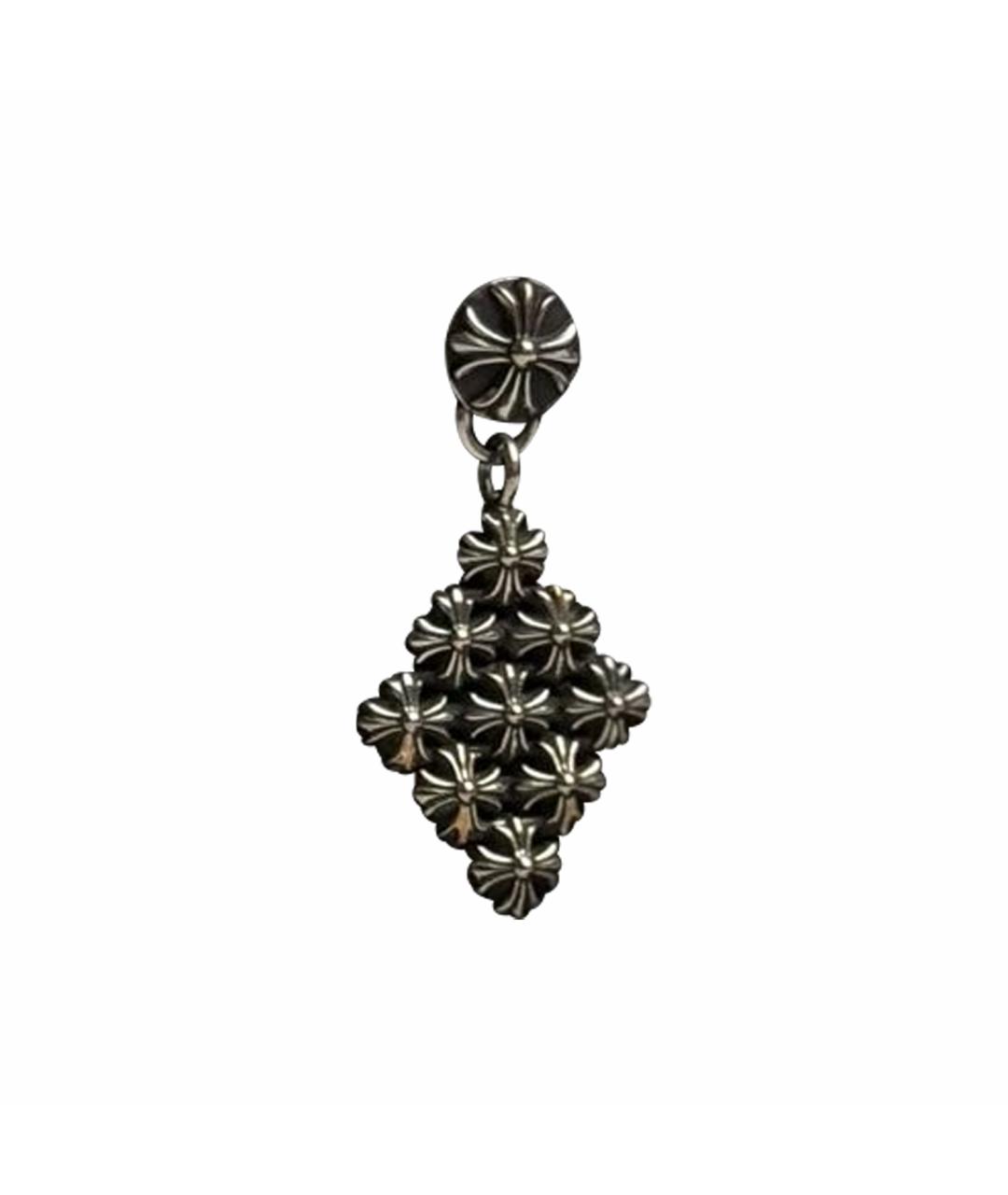 CHROME HEARTS Серебряные серебряные серьги, фото 1