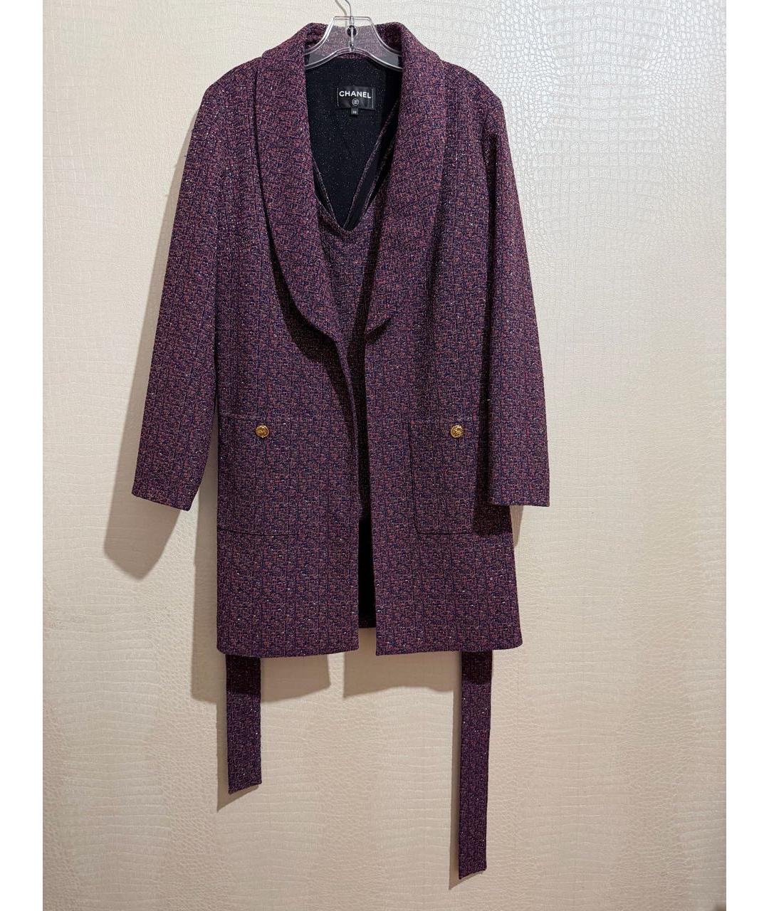 CHANEL Мульти полиамидовое пальто, фото 9