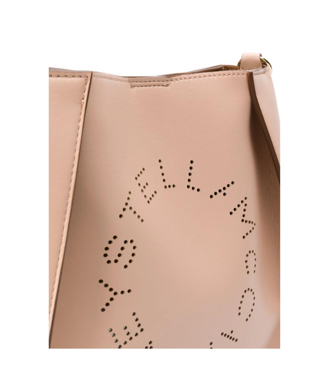 STELLA MCCARTNEY Бежевая сумка через плечо из искусственной кожи, фото 3
