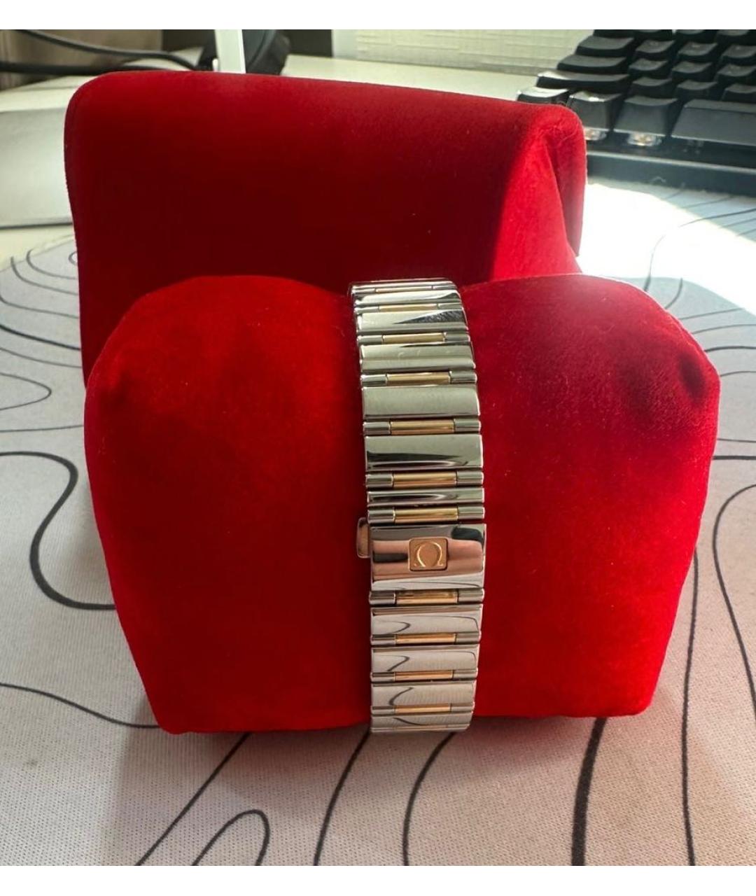 OMEGA Серебряные часы из белого золота, фото 4