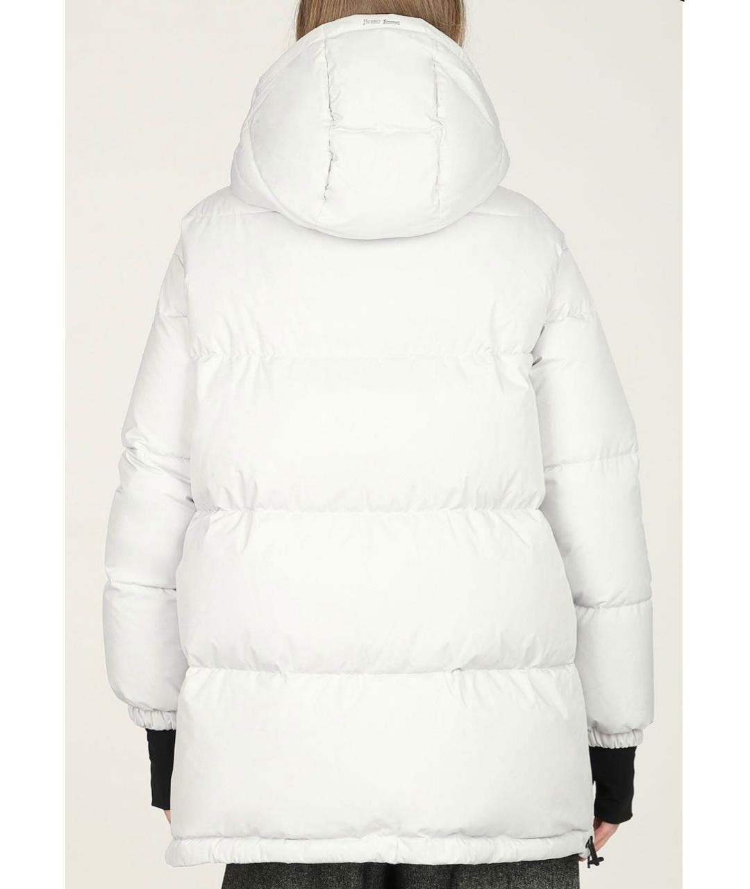 HERNO Серый полиэстеровый пуховик, фото 2